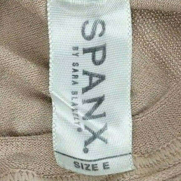 Shapewear Spanx Womens Higher Power Shaper Shorts Double Gusset Size E Tan Nude - Picture 2 of 10